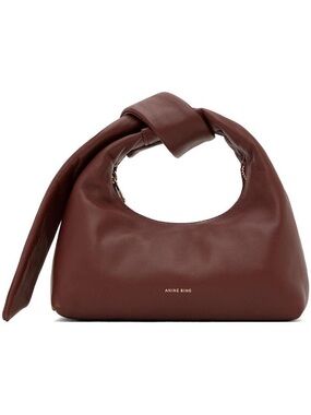 Anine Bing Mini Grace Bag Dark Cherry